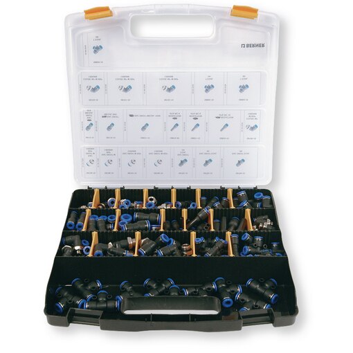 Coffret 200 pièces raccords pneumatiques - 200 pcs
